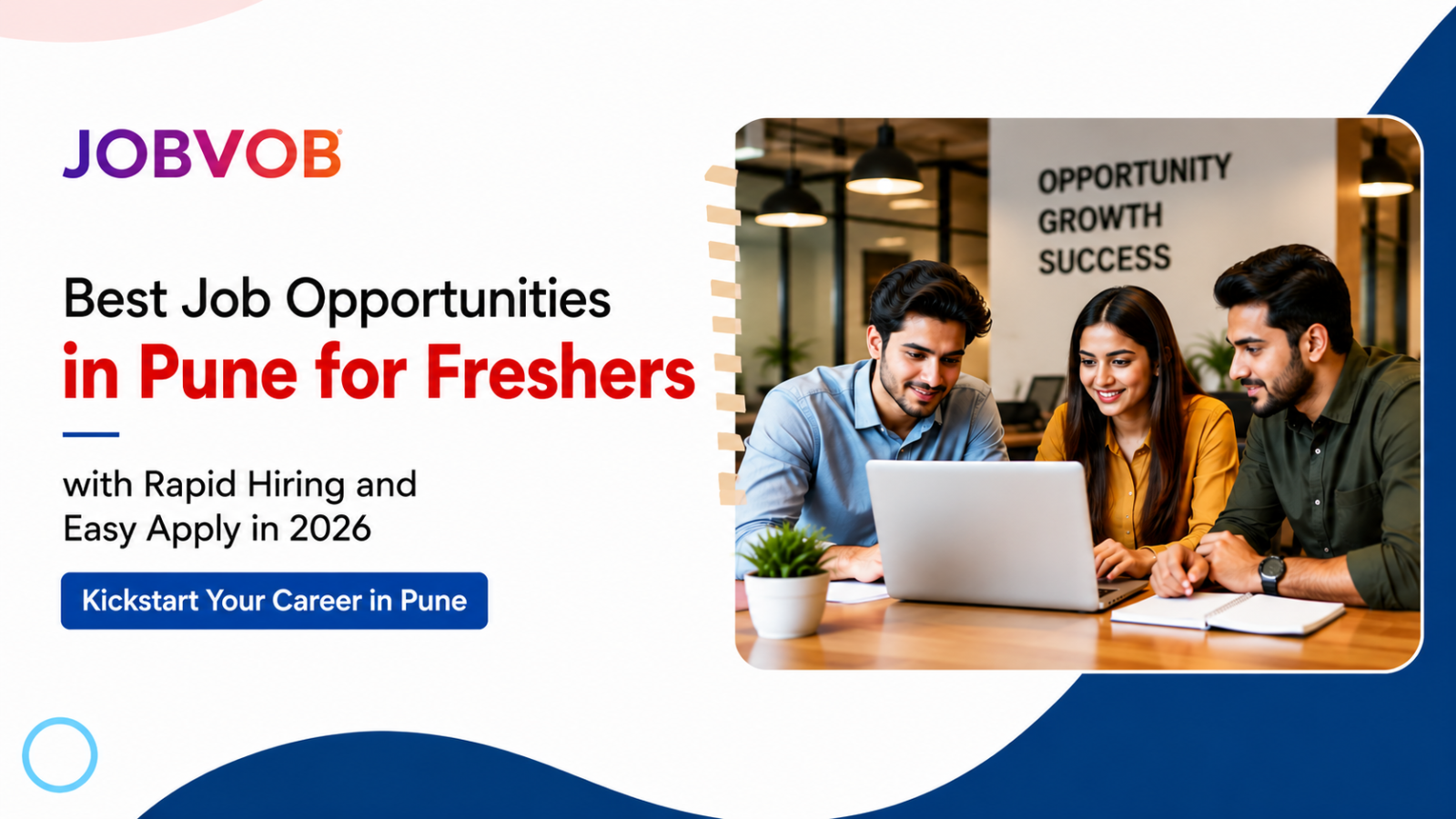 Best Job Opportunities in Pune for Freshers with Rapid Hiring and Easy Apply in 2026